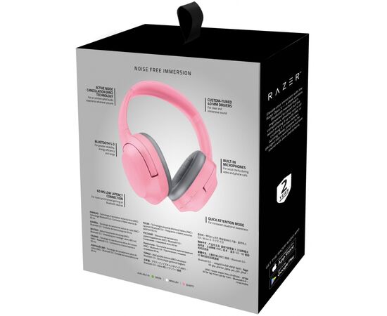 Наушники Razer Opus X Quartz (RZ04-03760300-R3M1), изображение 8 Наушники Razer Opus X Quartz (RZ04-03760300-R3M1), изображение 8