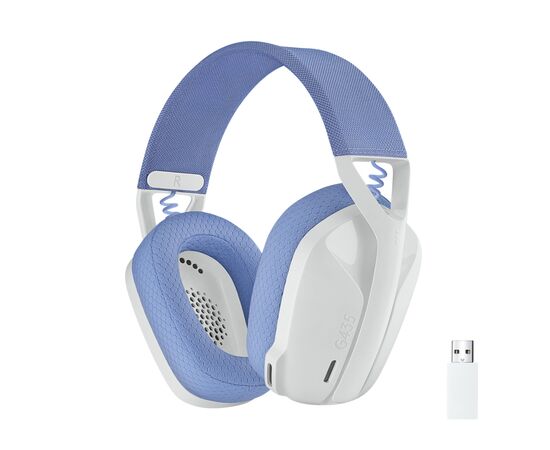 Наушники Logitech G435 Lightspeed Wireless Gaming Headset White (981-001074)
