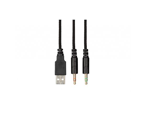 Наушники 2E HG330 RGB 3.5mm Black (2E-HG330BK), изображение 8 Наушники 2E HG330 RGB 3.5mm Black (2E-HG330BK), изображение 8