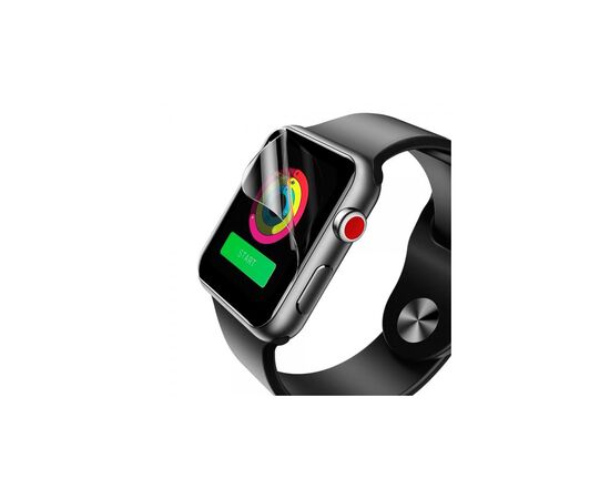 Плівка захисна Devia Premium Apple Watch Series 4  44mm 2 pcs. 3D Full (DV-GDR-APL-WS4-44MX2), зображення 2 Плівка захисна Devia Premium Apple Watch Series 4  44mm 2 pcs. 3D Full (DV-GDR-APL-WS4-44MX2), зображення 2