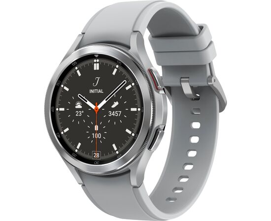 Смарт-часы Samsung SM-R890/16 (Galaxy Watch 4 Classic 46mm) Silver (SM-R890NZSASEK), изображение 2 Смарт-часы Samsung SM-R890/16 (Galaxy Watch 4 Classic 46mm) Silver (SM-R890NZSASEK), изображение 2