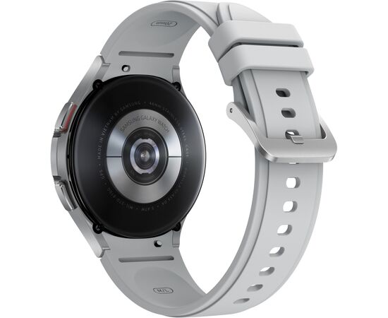 Смарт-часы Samsung SM-R890/16 (Galaxy Watch 4 Classic 46mm) Silver (SM-R890NZSASEK), изображение 4 Смарт-часы Samsung SM-R890/16 (Galaxy Watch 4 Classic 46mm) Silver (SM-R890NZSASEK), изображение 4