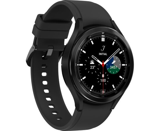 Смарт-часы Samsung SM-R895F/16 (Galaxy Watch 4 Classic 46mm eSIM) Black (SM-R895FZKASEK), изображение 3 Смарт-часы Samsung SM-R895F/16 (Galaxy Watch 4 Classic 46mm eSIM) Black (SM-R895FZKASEK), изображение 3
