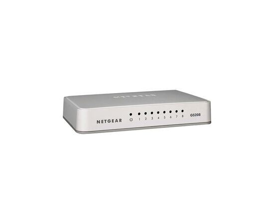 Коммутатор сетевой Netgear GS208-100PES, изображение 6 Коммутатор сетевой Netgear GS208-100PES, изображение 6