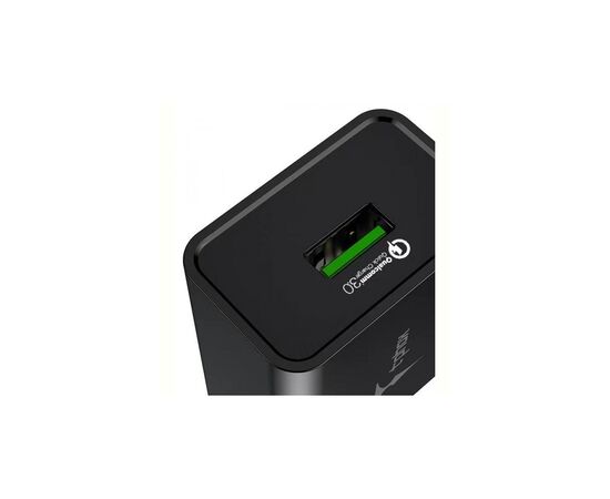 Зарядное устройство T-Phox Tempo 18W QC3.0 USB Charger (Black) (Tempo 18W USB B), изображение 2 Зарядное устройство T-Phox Tempo 18W QC3.0 USB Charger (Black) (Tempo 18W USB B), изображение 2