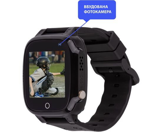 Смарт-часы Amigo GO008 MILKY GPS WIFI Black (873291), изображение 3 Смарт-часы Amigo GO008 MILKY GPS WIFI Black (873291), изображение 3