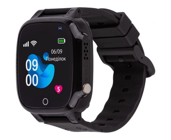 Смарт-годинник Amigo GO008 MILKY GPS WIFI Black (873291)