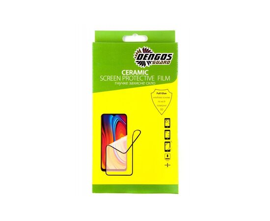 Стекло защитное Dengos Ceramic Film для Xiaomi Redmi 9T (black) (TGCF-10)