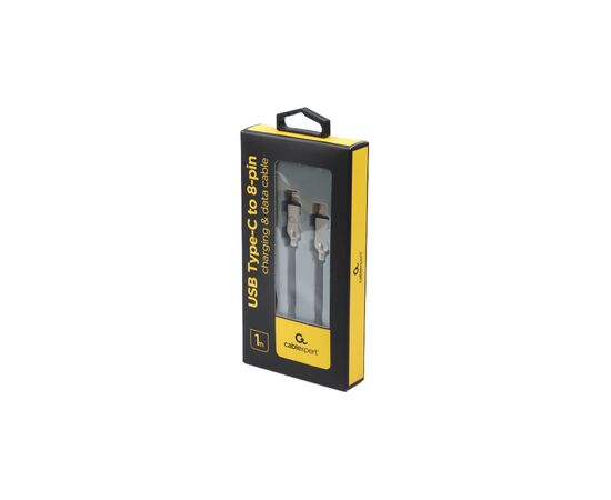 Дата кабель USB Type-C to Lightning 1.0m 18W Cablexpert (CC-USB2PD18-CM8PM-1M), изображение 2 Дата кабель USB Type-C to Lightning 1.0m 18W Cablexpert (CC-USB2PD18-CM8PM-1M), изображение 2