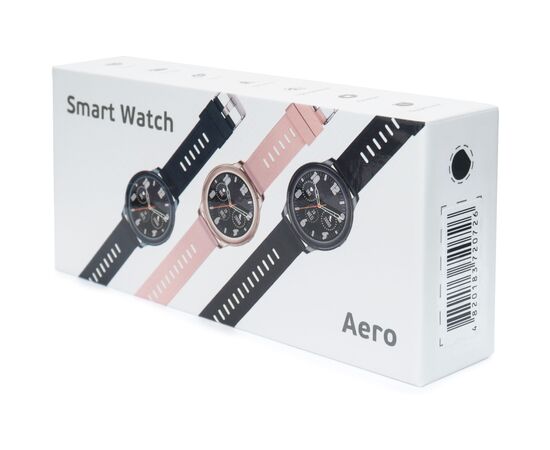 Смарт-часы Globex Smart Watch Aero Black, изображение 4 Смарт-часы Globex Smart Watch Aero Black, изображение 4