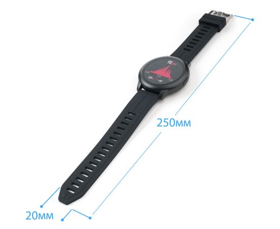Смарт-часы Globex Smart Watch Aero Black, изображение 7 Смарт-часы Globex Smart Watch Aero Black, изображение 7