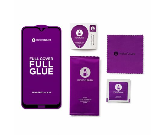 Стекло защитное MakeFuture Nokia C20 Full Cover Full Glue (MGF-NC20), изображение 2 Стекло защитное MakeFuture Nokia C20 Full Cover Full Glue (MGF-NC20), изображение 2