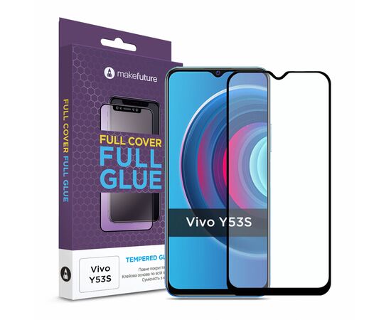Стекло защитное MakeFuture Vivo Y53s (MGF-VY53S)
