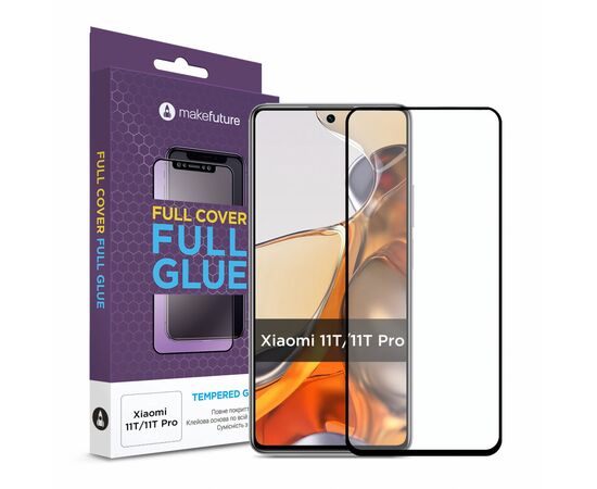 Стекло защитное MakeFuture Xiaomi 11T/11T Pro (MGF-X11T/11TP)