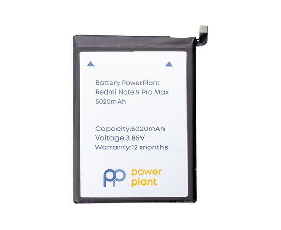 Акумуляторна батарея для телефону PowerPlant Xiaomi Redmi Note 9 Pro Max (BN52) 5020mAh (SM220373)