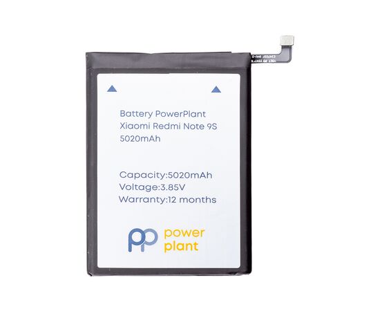 Акумуляторна батарея для телефону PowerPlant Xiaomi Redmi Note 9S (BN55) 5020mAh (SM220410)
