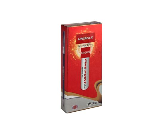 Ручка шариковая Unimax Fine Point Dlx., синяя (UX-111-02), изображение 3 Ручка шариковая Unimax Fine Point Dlx., синяя (UX-111-02), изображение 3