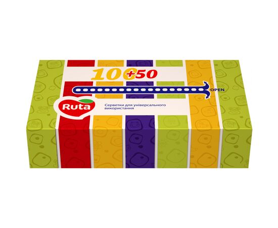 Серветки косметичні Ruta 2 шари 150 аркушів (4820023745599)