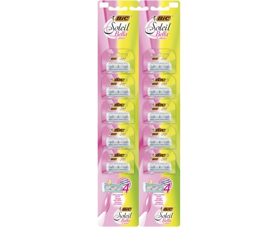 Бритва Bic Soleil Bella Colours одноразова 10 шт. (3086123508552)
