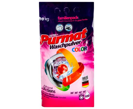 Стиральный порошок Purmat Color 10 кг (4260418932959)