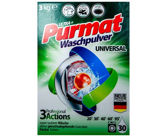 Стиральный порошок Purmat Universal 3 кг (4260418932225)