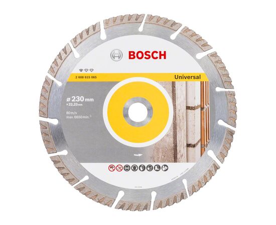 Диск пильный Bosch Standart for Universal 230-22.23, по бетону (2.608.615.065)