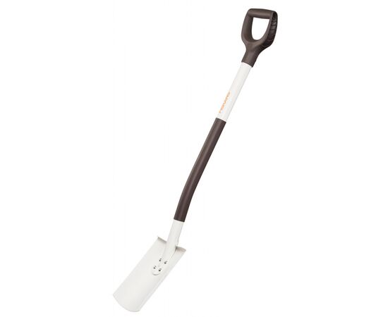 Лопата Fiskars Edging Spade Light White (1019601), изображение 2 Лопата Fiskars Edging Spade Light White (1019601), изображение 2