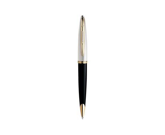 Ручка шариковая Waterman CARENE Deluxe Black/silver BP (21 200)