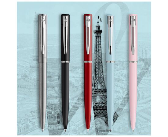 Ручка кулькова Waterman GRADUATE Chrome CT BP (23 314), зображення 3 Ручка кулькова Waterman GRADUATE Chrome CT BP (23 314), зображення 3