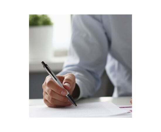 Ручка шариковая Parker IM 17 Achromatic Grey BT BP (22 832), изображение 3 Ручка шариковая Parker IM 17 Achromatic Grey BT BP (22 832), изображение 3