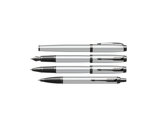Ручка шариковая Parker IM 17 Achromatic Grey BT BP (22 832), изображение 4 Ручка шариковая Parker IM 17 Achromatic Grey BT BP (22 832), изображение 4