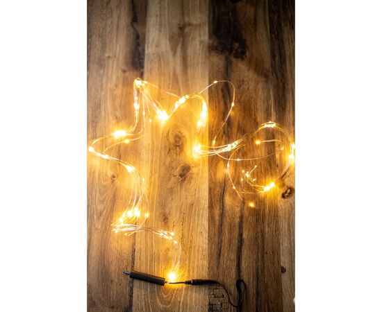 Гирлянда BPNY с адаптером 180LED, 1.8м, 10.8W Водопад White (102980), изображение 2