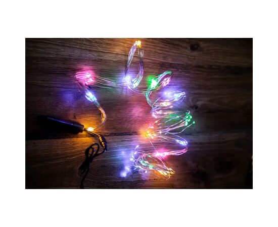 Гірлянда BPNY з адаптером 180LED, 1.8М, 10.8W Водопад Color (102979)