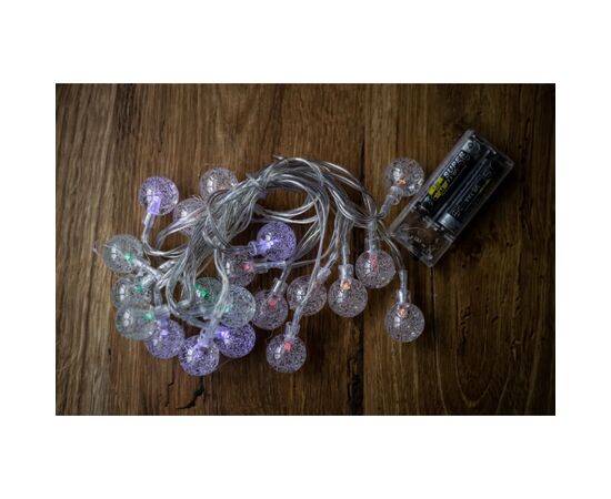 Гирлянда BPNY Мячик Color 20LED, 3.5м, 2хАА, 1.2 W, 4.5V (102978), изображение 2 Гирлянда BPNY Мячик Color 20LED, 3.5м, 2хАА, 1.2 W, 4.5V (102978), изображение 2