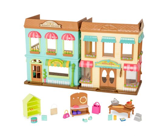Игровой набор Li'l Woodzeez Торговый центр (WZ6617Z), изображение 2 Игровой набор Li'l Woodzeez Торговый центр (WZ6617Z), изображение 2