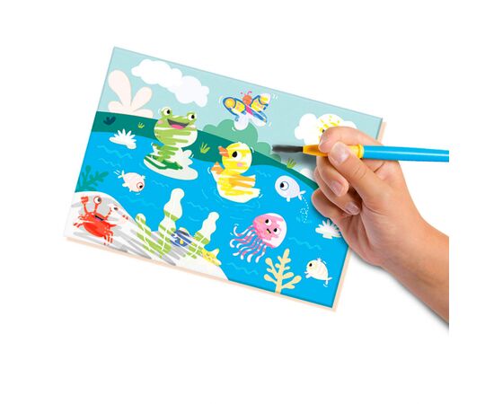Набір для творчості Ses Водні малюнки Тварини (14456), зображення 3 Набір для творчості Ses Водні малюнки Тварини (14456), зображення 3