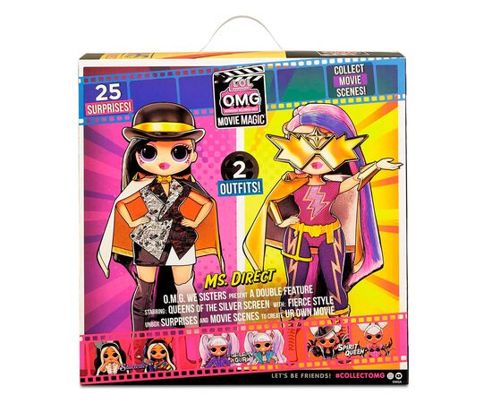 Кукла L.O.L. Surprise! серии O.M.G. Movie Magic - Мисс Абсолют (577904), изображение 7 Кукла L.O.L. Surprise! серии O.M.G. Movie Magic - Мисс Абсолют (577904), изображение 7