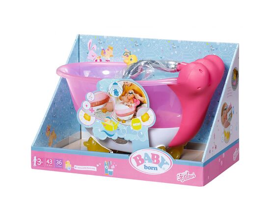 Аксессуар к кукле Zapf Автоматическая ванночка для куклы Baby Born - Забавное купан (828366), изображение 7 Аксессуар к кукле Zapf Автоматическая ванночка для куклы Baby Born - Забавное купан (828366), изображение 7