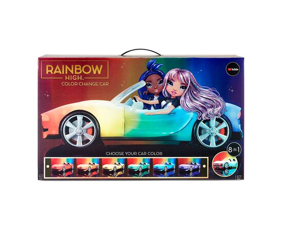 Аксессуар к кукле Rainbow High Автомобиль Разноцветные сияние (574316)