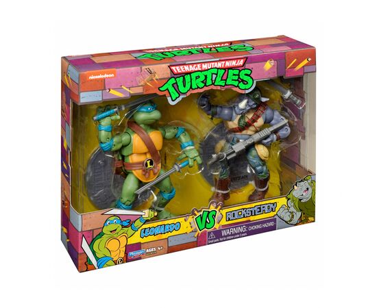 Фигурка TMNT набор Леонардо против Рокстеди (81276), изображение 4 Фигурка TMNT набор Леонардо против Рокстеди (81276), изображение 4