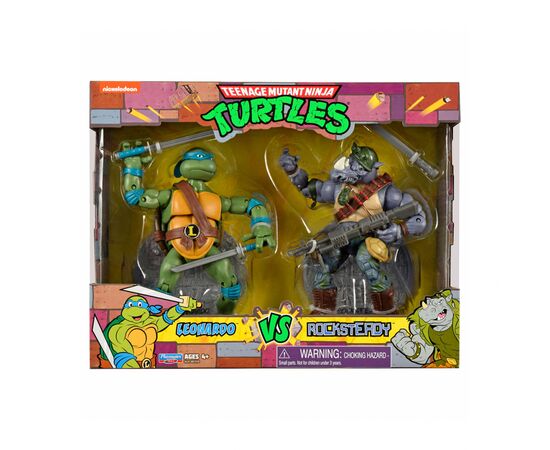 Фигурка TMNT набор Леонардо против Рокстеди (81276), изображение 5 Фигурка TMNT набор Леонардо против Рокстеди (81276), изображение 5