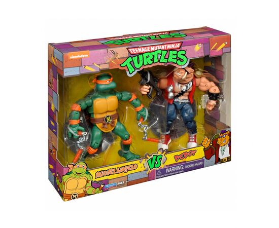 Фигурка TMNT набор Микеланджело против Бибопа (81277), изображение 4 Фигурка TMNT набор Микеланджело против Бибопа (81277), изображение 4