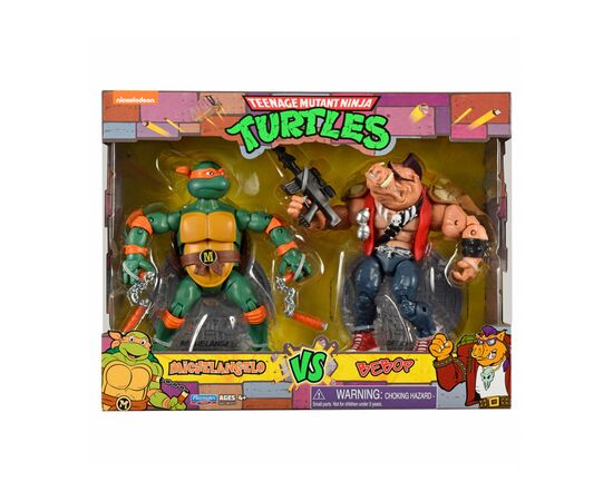 Фигурка TMNT набор Микеланджело против Бибопа (81277), изображение 5 Фигурка TMNT набор Микеланджело против Бибопа (81277), изображение 5