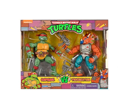 Фигурка TMNT набор Рафаэль против Трицератона (81278), изображение 4 Фигурка TMNT набор Рафаэль против Трицератона (81278), изображение 4