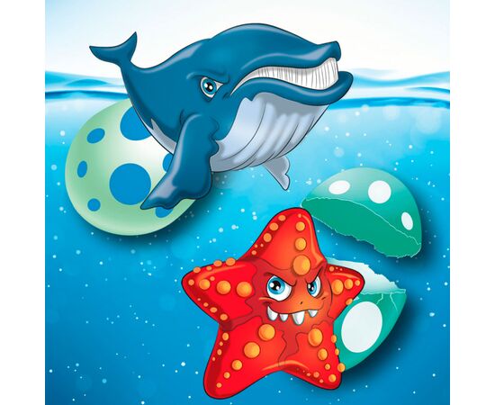 Игровой набор #sbabam Растущая игрушка в яйце «Ocean Eggs» - Повелители океанов и (T001-2019)