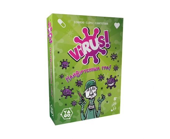 Настольная игра YaGo Virus (80987), изображение 2 Настольная игра YaGo Virus (80987), изображение 2