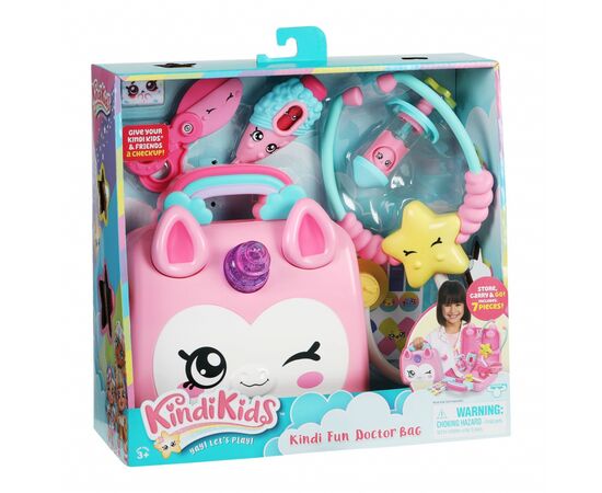 Игровой набор Kindi Kids Докторский портфель Kindi fun (50037), изображение 2 Игровой набор Kindi Kids Докторский портфель Kindi fun (50037), изображение 2