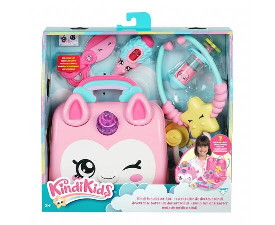 Игровой набор Kindi Kids Докторский портфель Kindi fun (50037), изображение 3 Игровой набор Kindi Kids Докторский портфель Kindi fun (50037), изображение 3