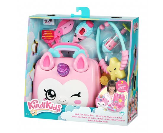 Игровой набор Kindi Kids Докторский портфель Kindi fun (50037), изображение 4 Игровой набор Kindi Kids Докторский портфель Kindi fun (50037), изображение 4