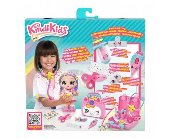 Игровой набор Kindi Kids Докторский портфель Kindi fun (50037), изображение 5 Игровой набор Kindi Kids Докторский портфель Kindi fun (50037), изображение 5